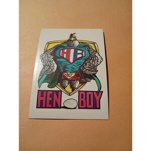 1983 General Mills Zero Heroes Trading Card Sticker Card Vintage #13